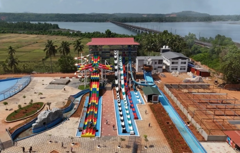 Joy and Joyy Waterpark featuring water slides, pools, rain dance, and family fun.